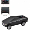 D68 Cyber Model Araba Tasarımlı Bluetooth Hoparlör 15w Güçlü Ses Rgb Led /tws/usb Siyah