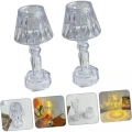 HERŞEYTREND Dekoratif Pilli LED Masa Lambası 12Li