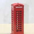 Dekoratif Metal Telefon Kulübesi Kumbara Alk3468