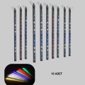 Dekoratif Ortam Aydınlatması RGB LED 10’lu Çubuk Seti