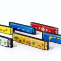 Desenli Metal Mızıka Alk4388
