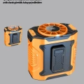Dijital Ekranlı Turbo Mini Fan – 3 Kademeli Hız, Sessiz Çalışma ve Type-C Şarj