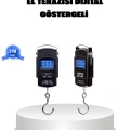 Dijital El Kantarı – 50 Kg Taşıma Kapasiteli, Taşınabilir Hassas Tartı