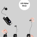 Dijital Göstergeli Bluetooth Kulaklık – Klipsli ve Şık Tasarım Yeni Nesil