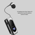 Dijital Göstergeli Bluetooth Kulaklık – Klipsli ve Şık Tasarım Yeni Nesil