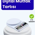 Dijital Mutfak Terazisi 10kg Kapasiteli 1g Hassasiyetli