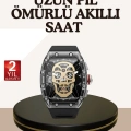 Dokunmatik Akıllı Saat Sesli Asistanlı Geniş Özellikli