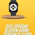 Dokunmatik Ekran Akıllı Saat Tema Değiştirme Şık ve Modern Unısex
