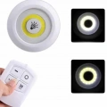 Dolap Işığı Mutfak Rafı Işığı Uzaktan Kumandalı 3 Lü Spot Led Lamba
