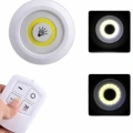 Dolap Işığı Mutfak Rafı Işığı Uzaktan Kumandalı 3 Lü Spot Led Lamba