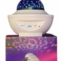 Dönen Işıklı Disko Topu Projektör Müzik Çalarlı Disco Speaker