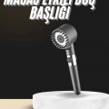 Duş Başlığı Profesyonel Masaj Başlıklı 3 Modlu Yeni Nesil Masaj Uçlu Su Tasarruflu