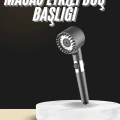 Duş Başlığı Profesyonel Masaj Başlıklı 3 Modlu Yeni Nesil Masaj Uçlu Su Tasarruflu