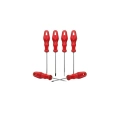 Düz ve Yıldız Başlıklı 7li Tornavida Seti Ergonomik Tutma