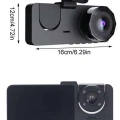 DVR Araç İçi Kamera Hareket Algılayabilen 1080P CarPlay Video Kaydedici