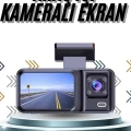 DVR Araç İçi Kamera Ön ve İç Kamera 2 İnç Ekranlı Çift Kamera