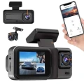DVR Araç İçi Kamera Ön ve İç Kamera 2 İnç Ekranlı Çift Kamera