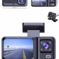 Ekranlı Sürüş Kaydedici DVR Ön ve Arka Kameralı Full HD Çözünürlüklü