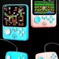 El Atarisi 3.5 inç Ekran Çift Konsol 666 Adet Retro Oyun Gamepad