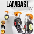 El Feneri Acil Işık Seti Tornavida Düdük Kapak Açma Kamp Lambası