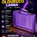 Elektrikli Sinek Öldürücü Lamba | Şarjlı, Sessiz, Led Işıklı Etkili Koruma
