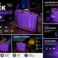 Elektrikli Sinek Öldürücü Lamba | Şarjlı, Sessiz, Led Işıklı Etkili Koruma