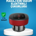 Elektrikli Vakumlu Çukurluk Masaj Aleti Isıtmalı ve Kırmızı Işıklı Terapi Seti