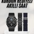 En Çok Tercih Edilen Akıllı Saat Amoled Ekran Nabız Sensörü GPS Uyumlu Adımsayar