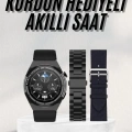En Çok Tercih Edilen Akıllı Saat Amoled Ekran Nabız Sensörü GPS Uyumlu Adımsayar