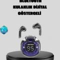 ENC Mikrofonlu Kablosuz Kulaklık Dokunmatik Kontrol ve LED Ekran Şarj Kutulu