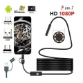 Endoskop 3 İn 1 Yılan Kamera Usb Micro Usb Type-c 20 Metre Sert Kablo