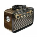 Eskitme Nostalji Tasarımlı Bluetoothlu Nostalji Radyo Ahşap Nostaljik Görünümlü
