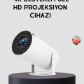 Ev Sineması Projeksiyon Cihazı – 160 ANSI Lümen, 4K Uyumlu ve Kablosuz Görüntü Aktarımı