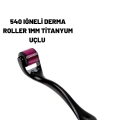 Ev Tipi Mikro İğneli Cilt Bakım Aleti – 1 mm Titanyum Roller