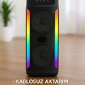 Ev ve Dış Mekan Kullanımına Uygun RGB Işıklı Hoparlör