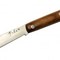 Fidan As 20 Kahverengi Bahçe Aşı Çakısı 18,5cm - Manuel, Ahşap Sap