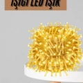 Fişli 10 Metre Günışığı Led Işık 3 Aydınlatma Modlu Dekoratif Ortam Aydınlatması