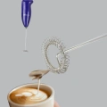 Frappe ve Cappuccino Maker – Taşınabilir Pilli Köpürtücü Mikser