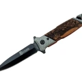 Fst 1112 Kurtarma Kamp Çakı 21 Cm - Yarı Otomatik, İp Kesmeli, Cam Perçinli