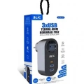 Ftr-07 2xusb 1xtypec Termal Akım Korumalı Isıya Dayanıklı Tekli Priz