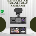 G-Sensörlü 3lü Kayıtlı Araç Kamerası
