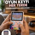 Game Box Mini 500 Adet Retro Oyun Taşınabilir Oyun Konsolu Yeni Nesil