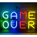 HERŞEYTREND GAME OVER Yazılı Neon Led