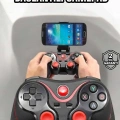 Game Stick Android Uyumlu Gamepad X3 Standlı Oyun Kolu Bluetooth Bağlantılı