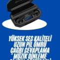 Gaming Kulaklık Bluetooth 5.2 Kablosuz Kulakiçi Rgb Işıklı Çift Mikrofonlu Yeni Nesil