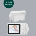 Gece Görüşlü Bebek Kamerası Ninni ve Alarm Özellikli Yeni Nesil