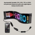Gece Kullanıma Uygun  Pixel RGB LED Panel Estetik Atmosfer Işığı