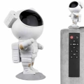 Gece Lambası Astronot Bluetooth Hoparlörlü Galaksi Işık Projektörü