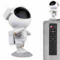 Gece Lambası Astronot Bluetooth Hoparlörlü Galaksi Işık Projektörü