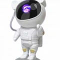Gece Lambası Astronot Bluetooth Hoparlörlü Galaksi Işık Projektörü
